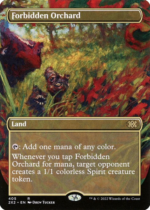 2X2: Forbidden Orchard (Borderless) (Foil)