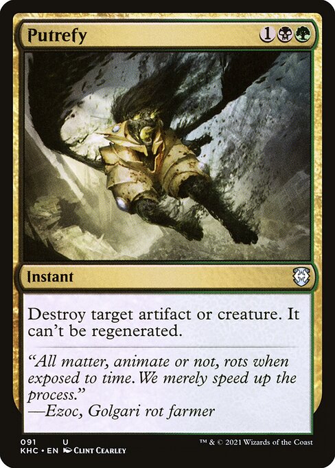 KHC: Putrefy