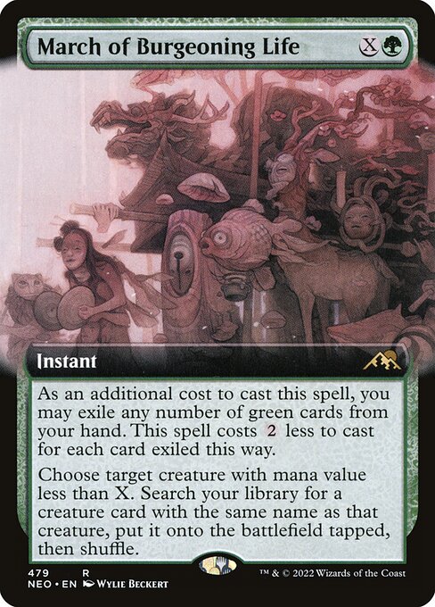 NEO: March of Burgeoning Life (Extended Art)