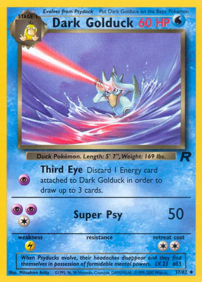 Dark Golduck 37/82 Unlimited Team Rocket