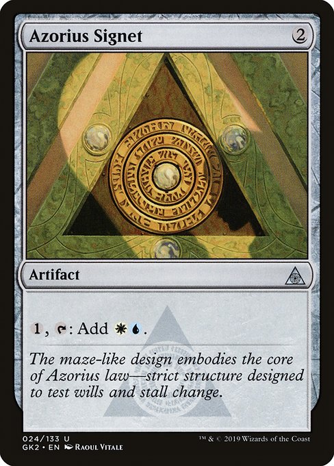 GK2: Azorius Signet