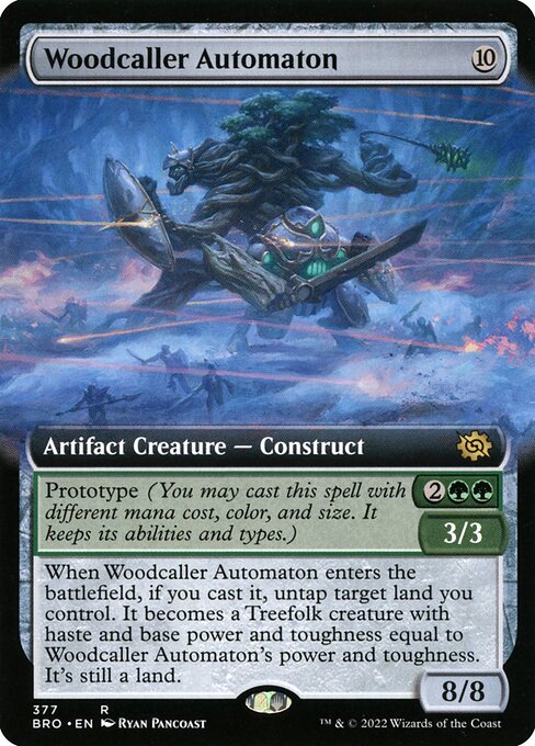 BRO: Woodcaller Automaton (Extended Art)