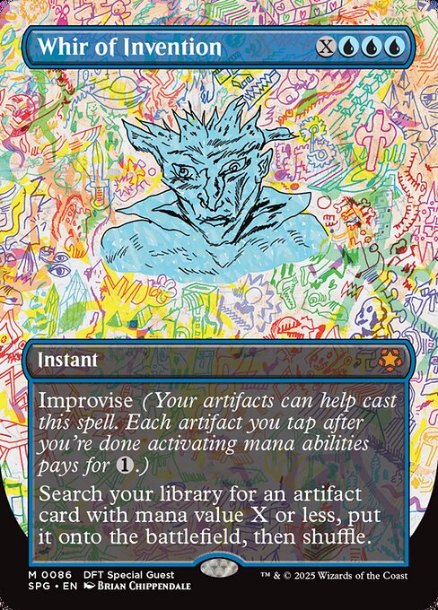 SPG: Whir of Invention (Borderless) (Foil)