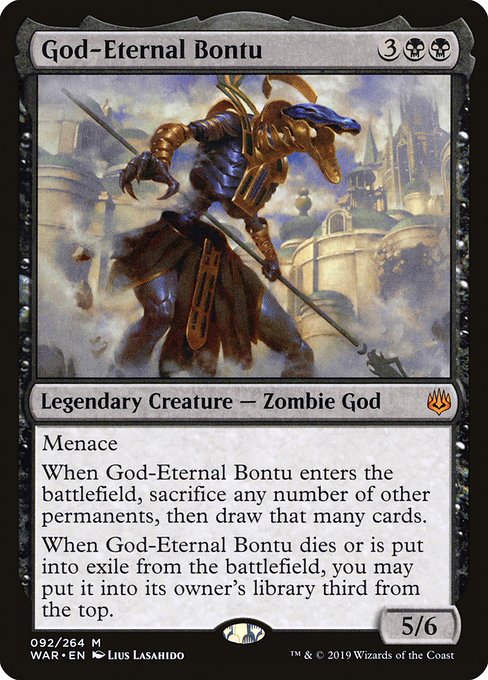 WAR: God-Eternal Bontu (Foil)