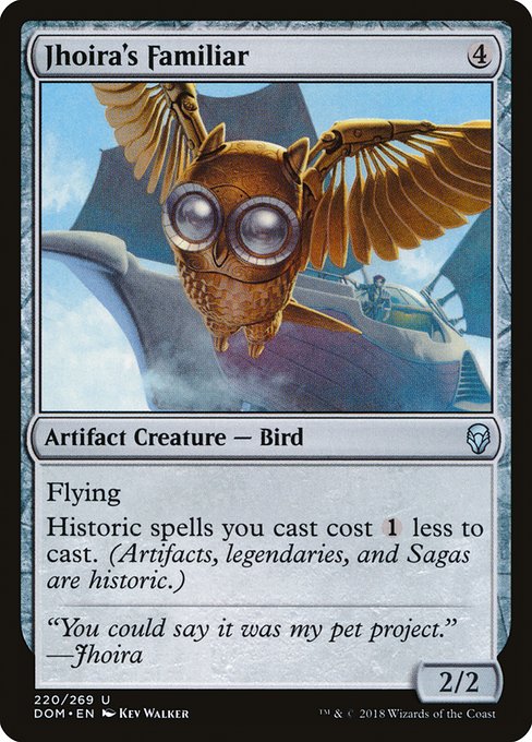 DOM: Jhoira's Familiar (Foil)