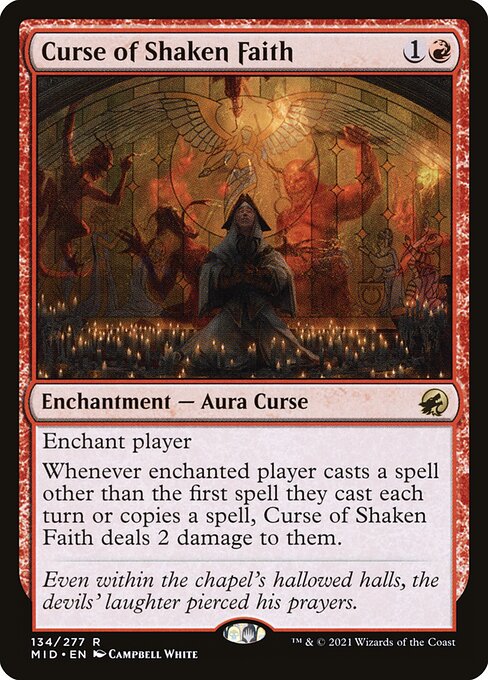 MID: Curse of Shaken Faith (Foil)