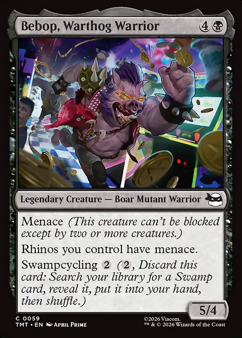 TMT: Bebop, Warthog Warrior (Foil)