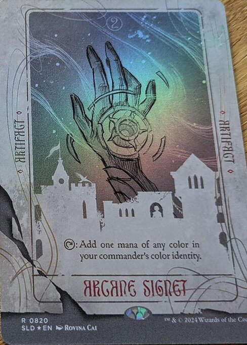 SLD: Arcane Signet (0820) (Rainbow Foil)