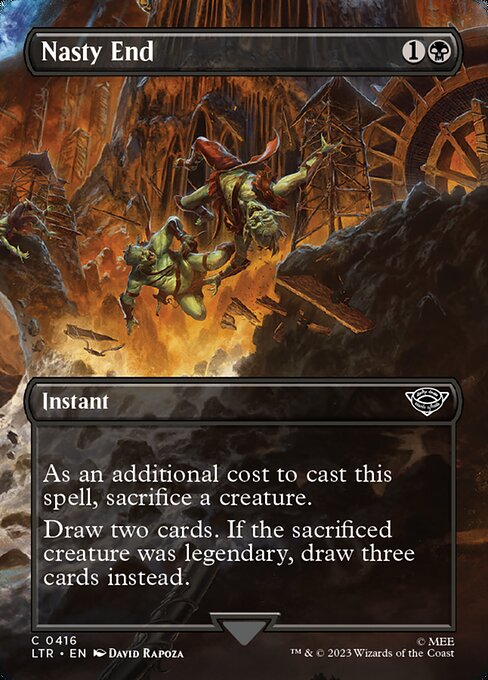LTR: Nasty End (Borderless) (Foil)
