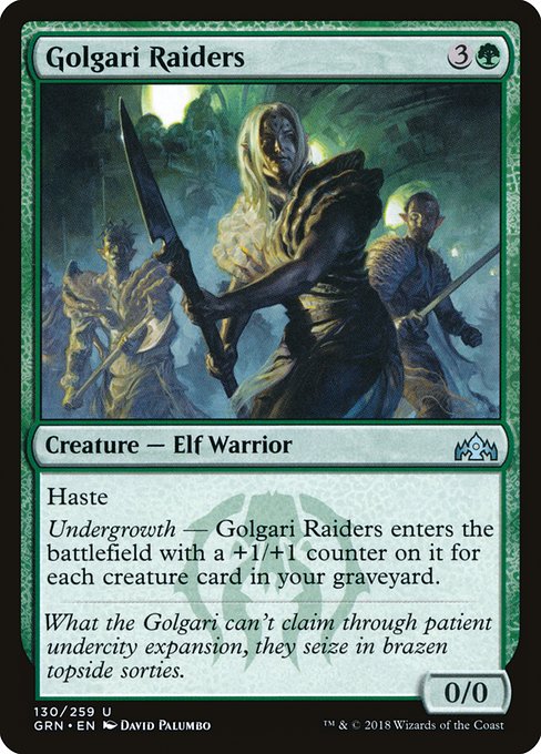 GRN: Golgari Raiders (Foil)