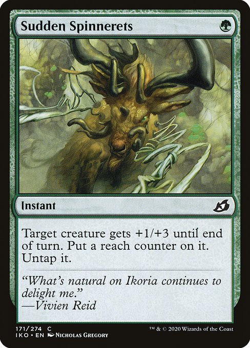 IKO: Sudden Spinnerets