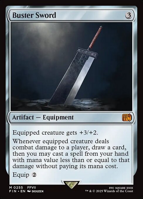 FIN: Buster Sword (Foil)
