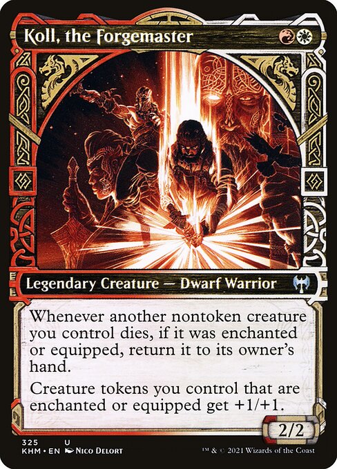 KHM: Koll, the Forgemaster (Showcase) (Foil)
