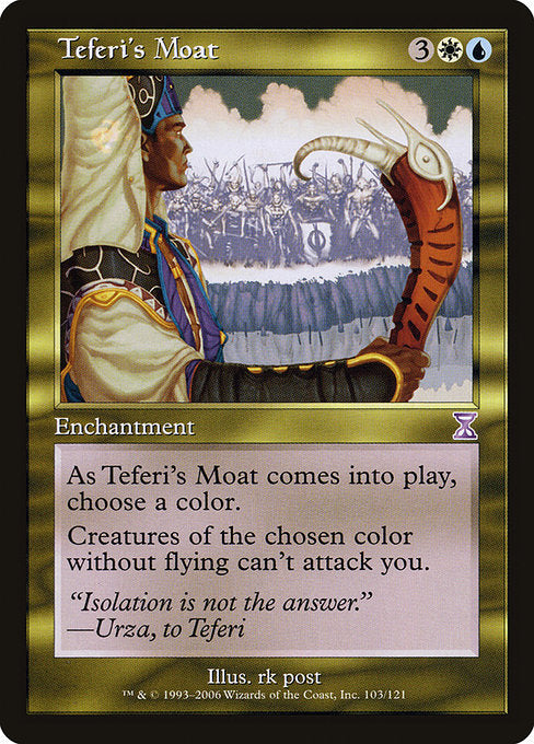 TSB: Teferi's Moat (Foil)