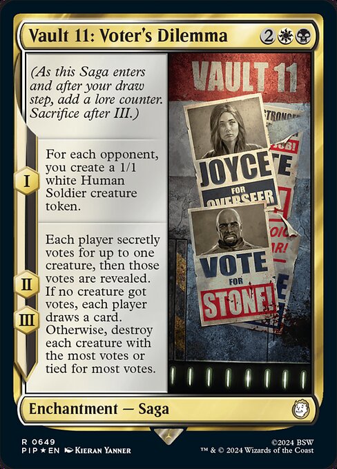 PIP: Vault 11: Voter's Dilemma (Surge Foil)