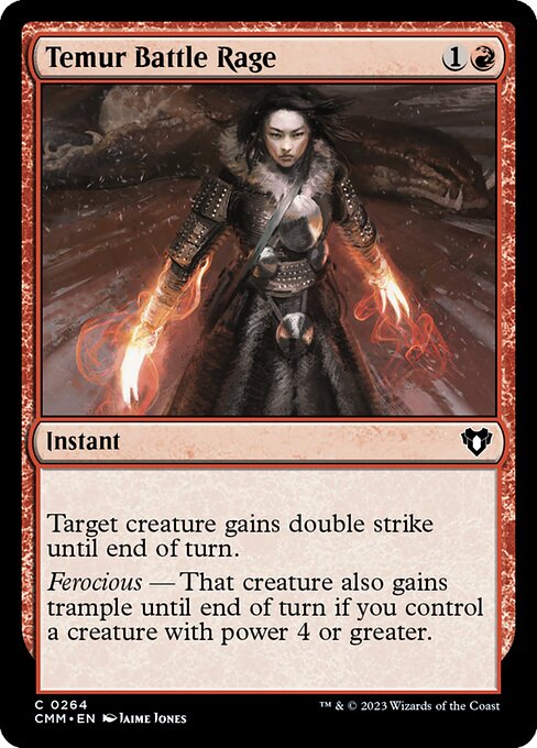 CMM: Temur Battle Rage (Foil)