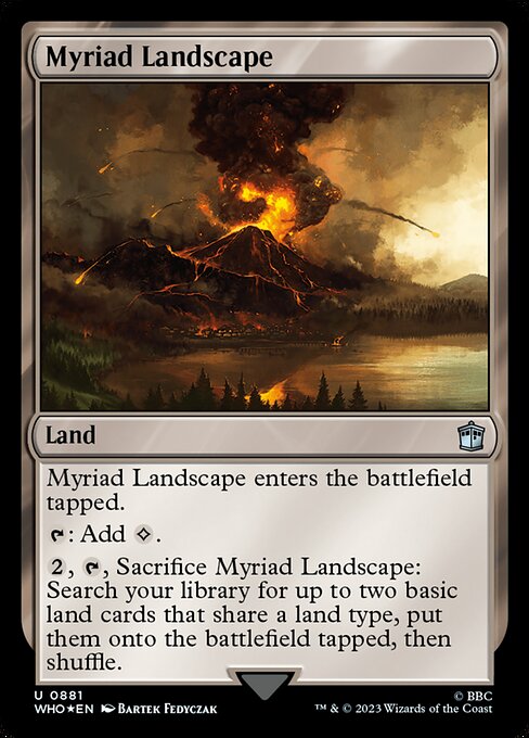 WHO: Myriad Landscape (Surge Foil)