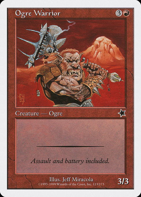 S99: Ogre Warrior