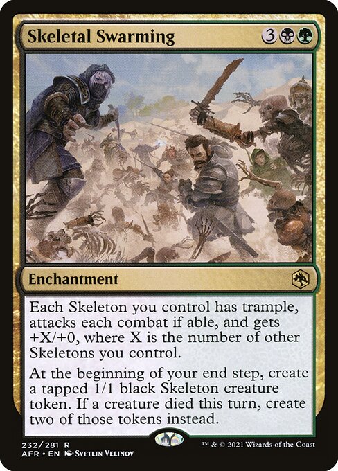 AFR: Skeletal Swarming