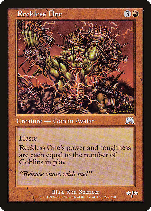 ONS: Reckless One