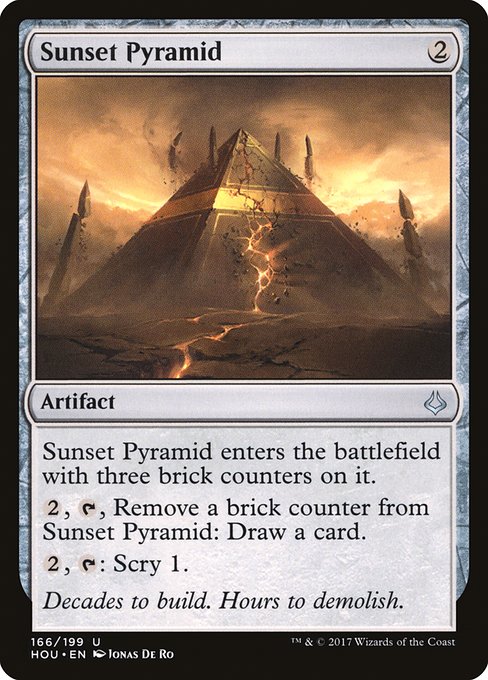 HOU: Sunset Pyramid