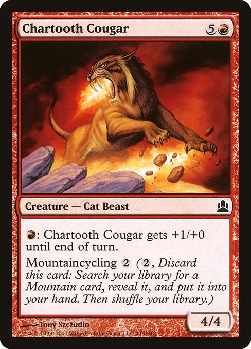 CMD: Chartooth Cougar