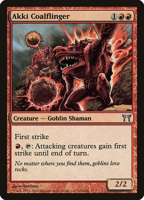 CHK: Akki Coalflinger (Foil)
