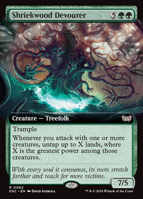 DSC: Shriekwood Devourer (Extended Art) (Foil)