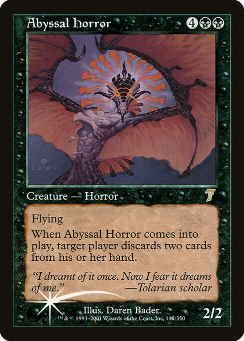 7ED: Abyssal Horror (Foil)