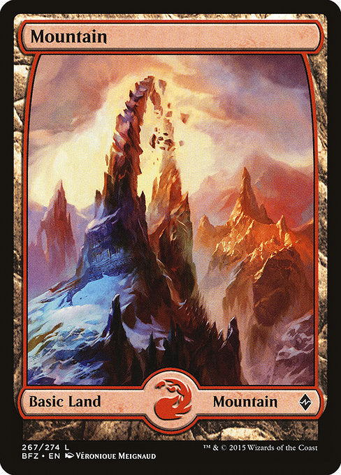 BFZ: Mountain (267) - Full Art (Foil)