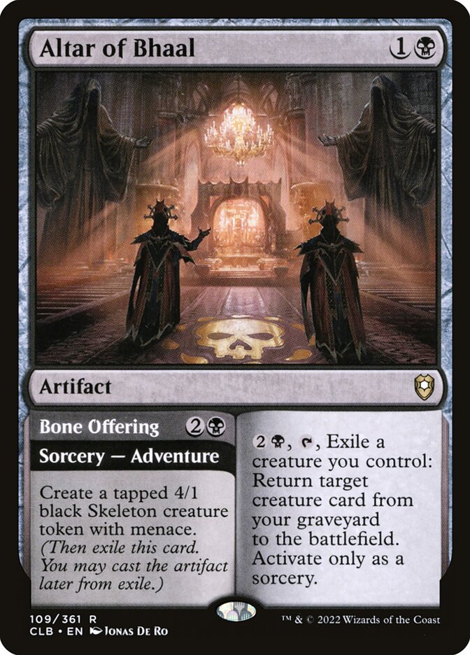 Altar of Bhaal [Foil] :: CLB