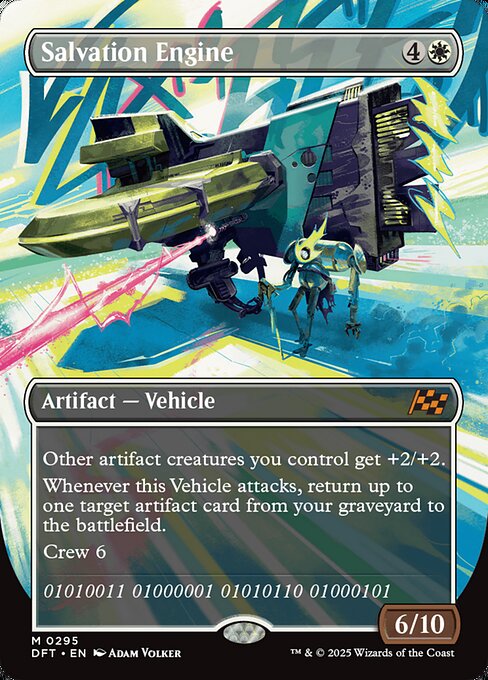 DFT: Salvation Engine (Borderless) (Foil)