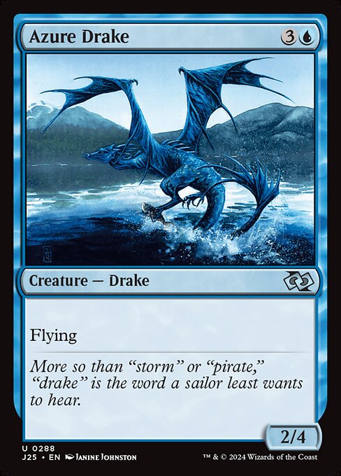 J25: Azure Drake