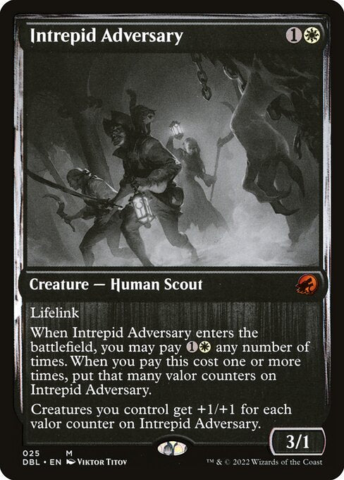 DBL: Intrepid Adversary (Foil)