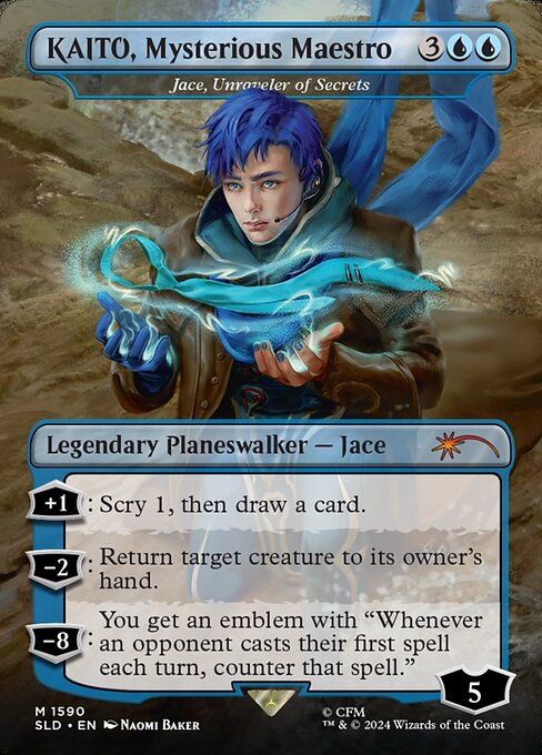 SLD: KAITO, Mysterious Maestro - Jace, Unraveler of Secrets (Foil)