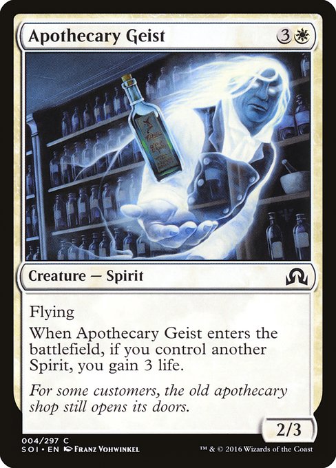 SOI: Apothecary Geist