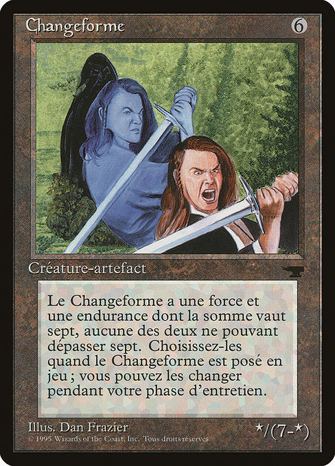 REN: Shapeshifter (French) - "Changeforme"
