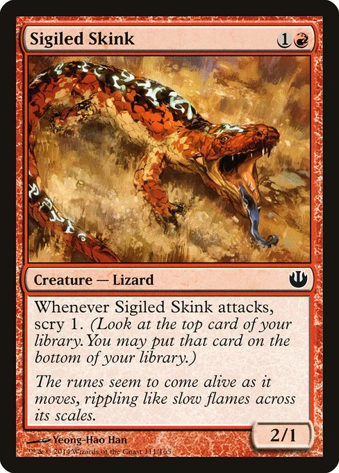 JOU: Sigiled Skink (Foil)