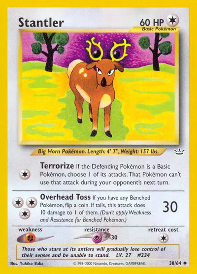 Stantler 38/64 Unlimited Neo Revelation