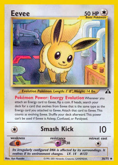 Eevee 38/75 Unlimited Neo Discovery