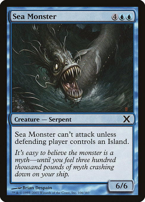 10E: Sea Monster (Foil)