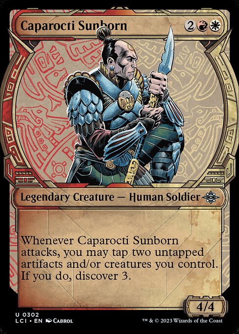 LCI: Caparocti Sunborn (Showcase) (Foil)