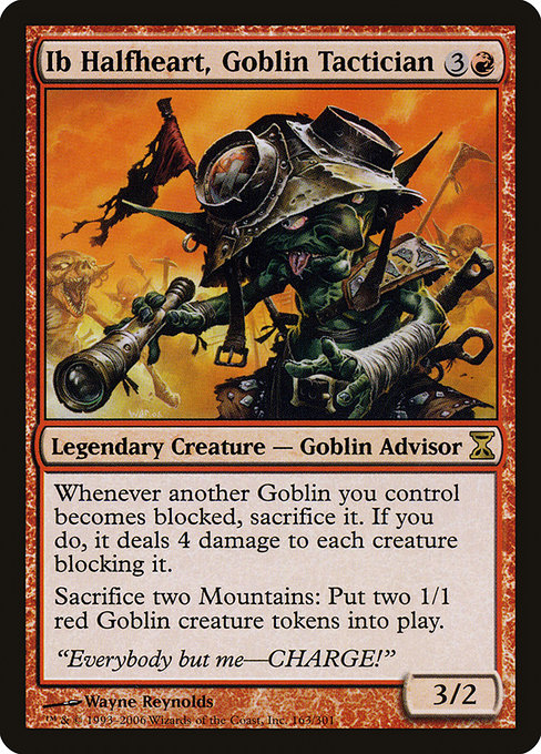 TSP: Ib Halfheart, Goblin Tactician (Foil)