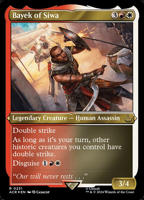 ACR: Bayek of Siwa (Foil Etched)