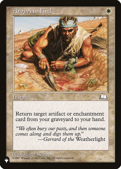 PLST: Argivian Find