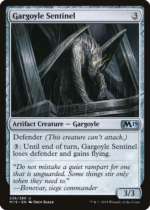 M19: Gargoyle Sentinel (Foil)