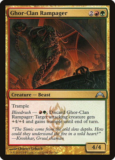 GTC: Ghor-Clan Rampager (Foil)