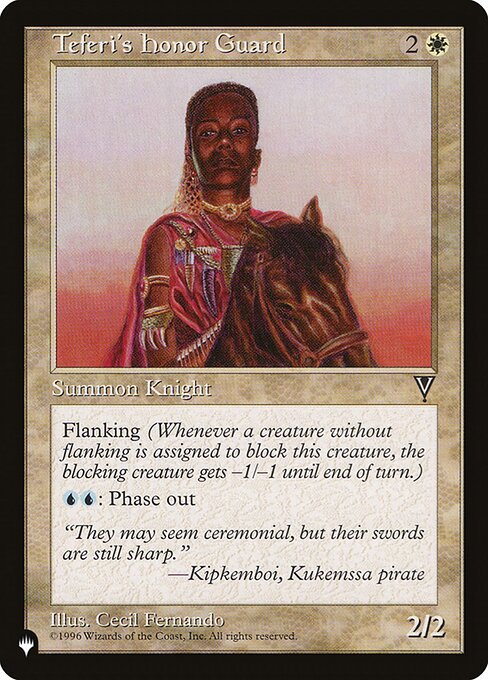 PLST: Teferi's Honor Guard