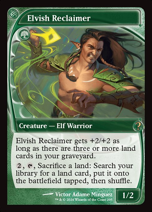 MB2: Elvish Reclaimer (Future Sight) (Foil)