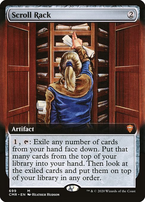 CMR: Scroll Rack (Extended Art) (Foil)